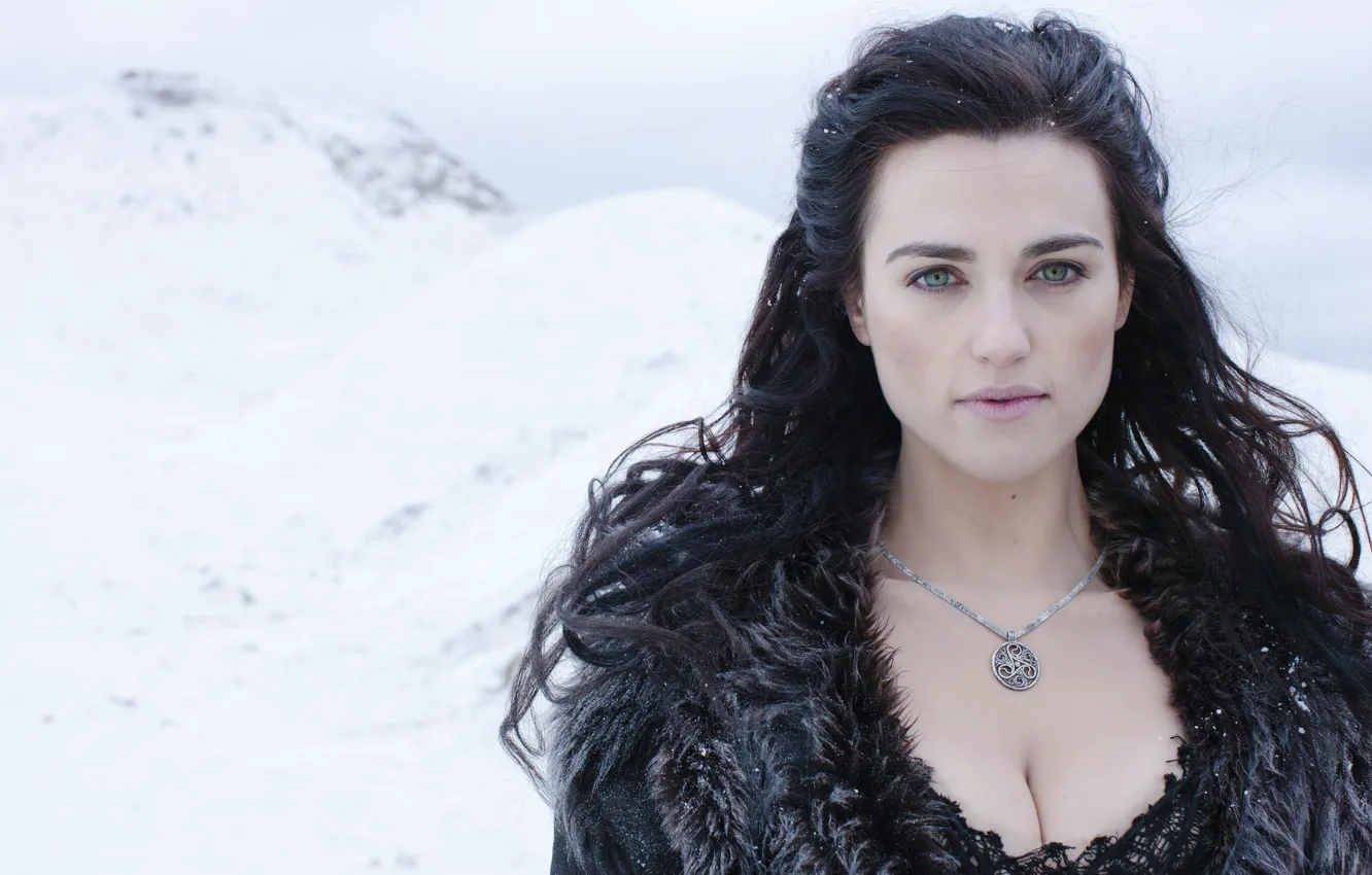 Photo wallpaper the series, series, hair, Morgana, Merlin, Morgan, Merlin, Katie McGrath