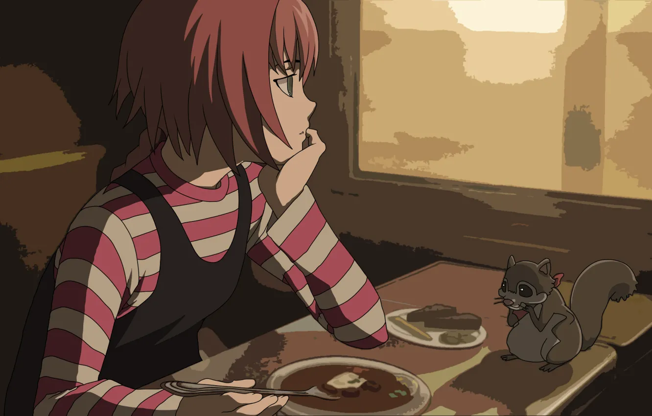 Photo wallpaper train, protein, Suo Pavlyuchenko, Darker than Black 2