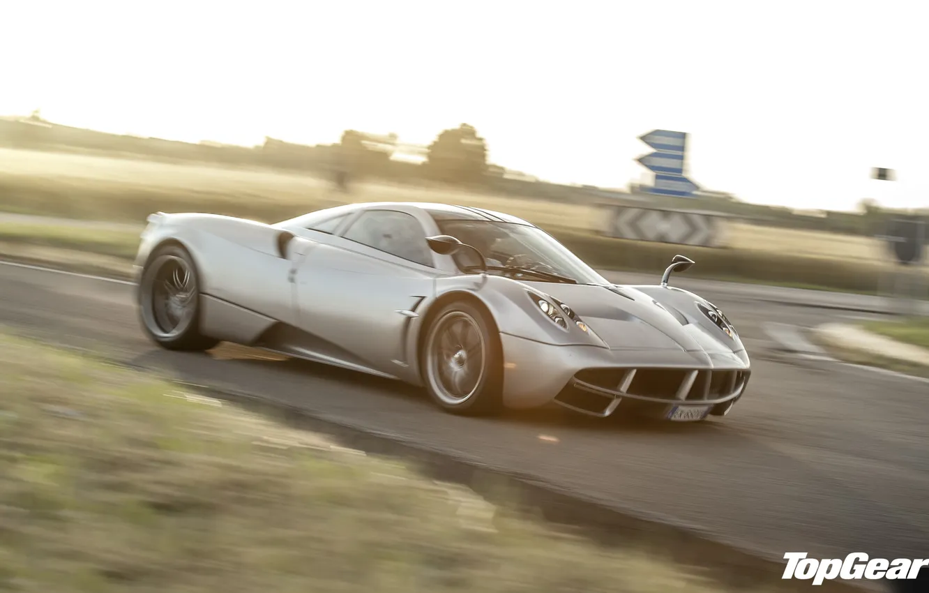 Photo wallpaper Top Gear, Pagani, telecast, top gear, Pagani, wire, Huayr To Pagani