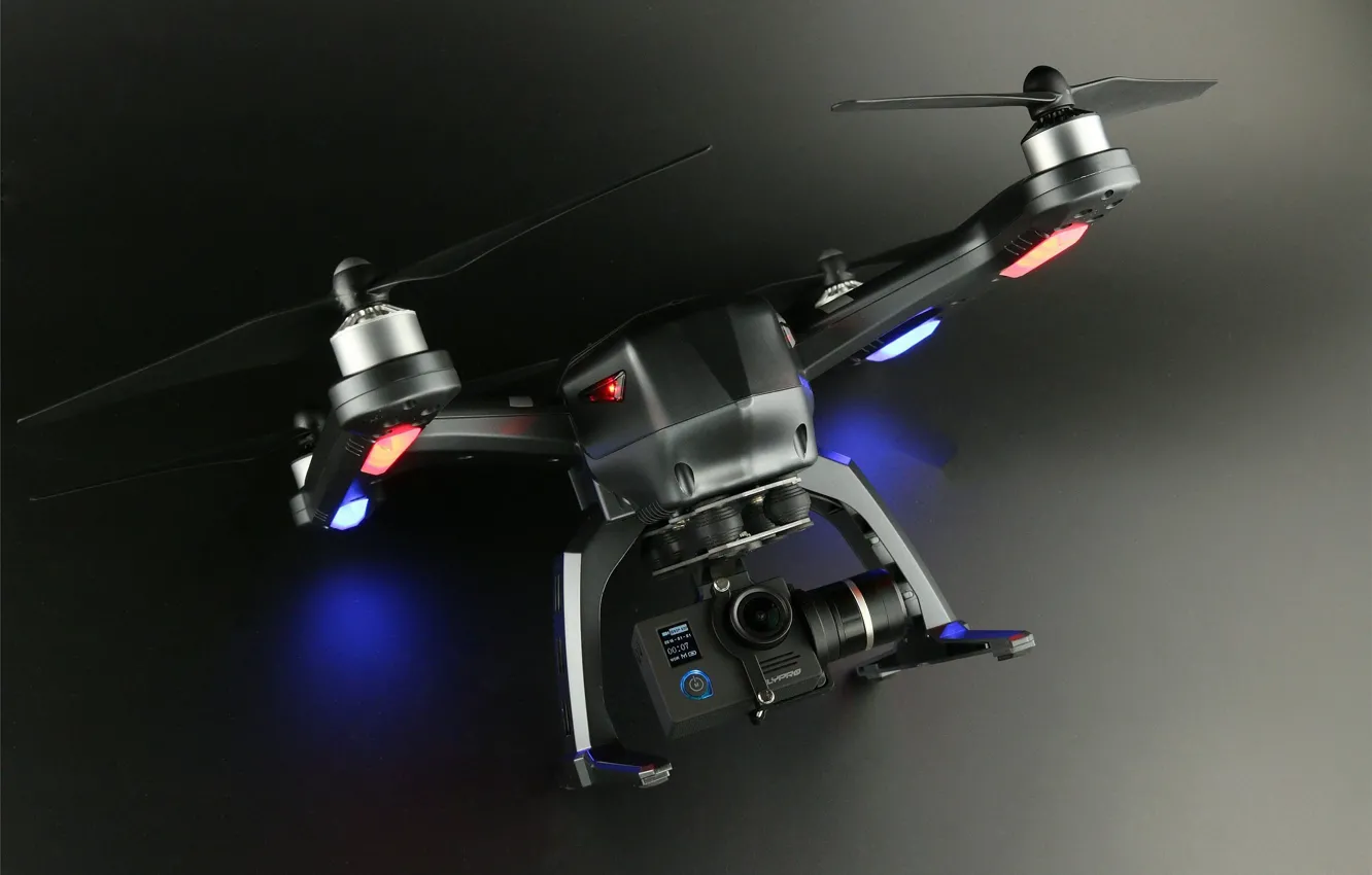 Photo wallpaper technology, drone, Flypro XEagle Professional