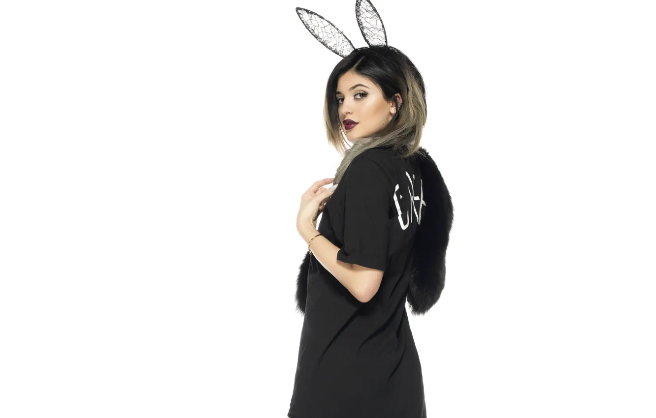 Photo wallpaper look, girl, model, Kylie Jenner