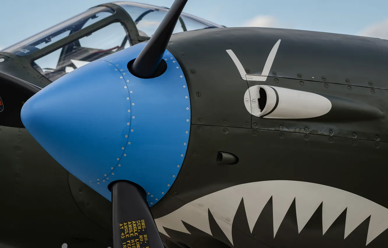 Photo wallpaper aviation, propeller, the plane