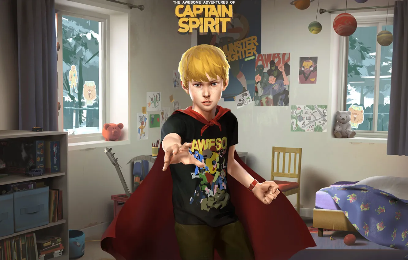 Photo wallpaper life is strange 2, Captain Spirit, The Awesome Adventures of Captain Spirit, Life is Strange …