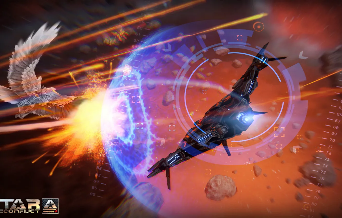 Photo wallpaper the game, star, Conflict, star conflict