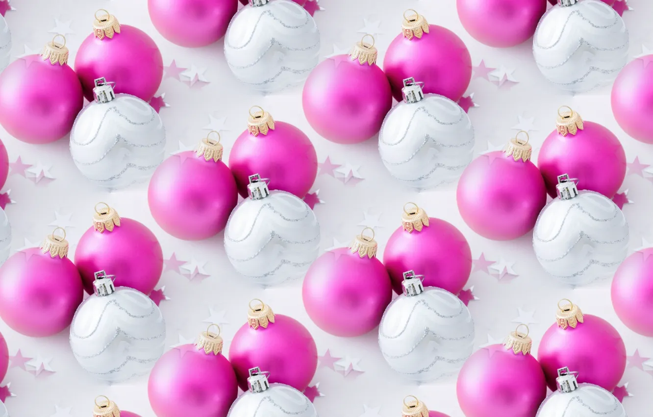 Photo wallpaper balls, background, holiday, texture, New year, Christmas balls