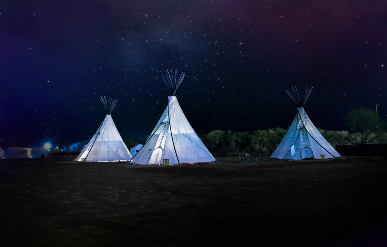 Photo wallpaper USA, United States, desert, america, United States of America, Marfa, El Cosmico