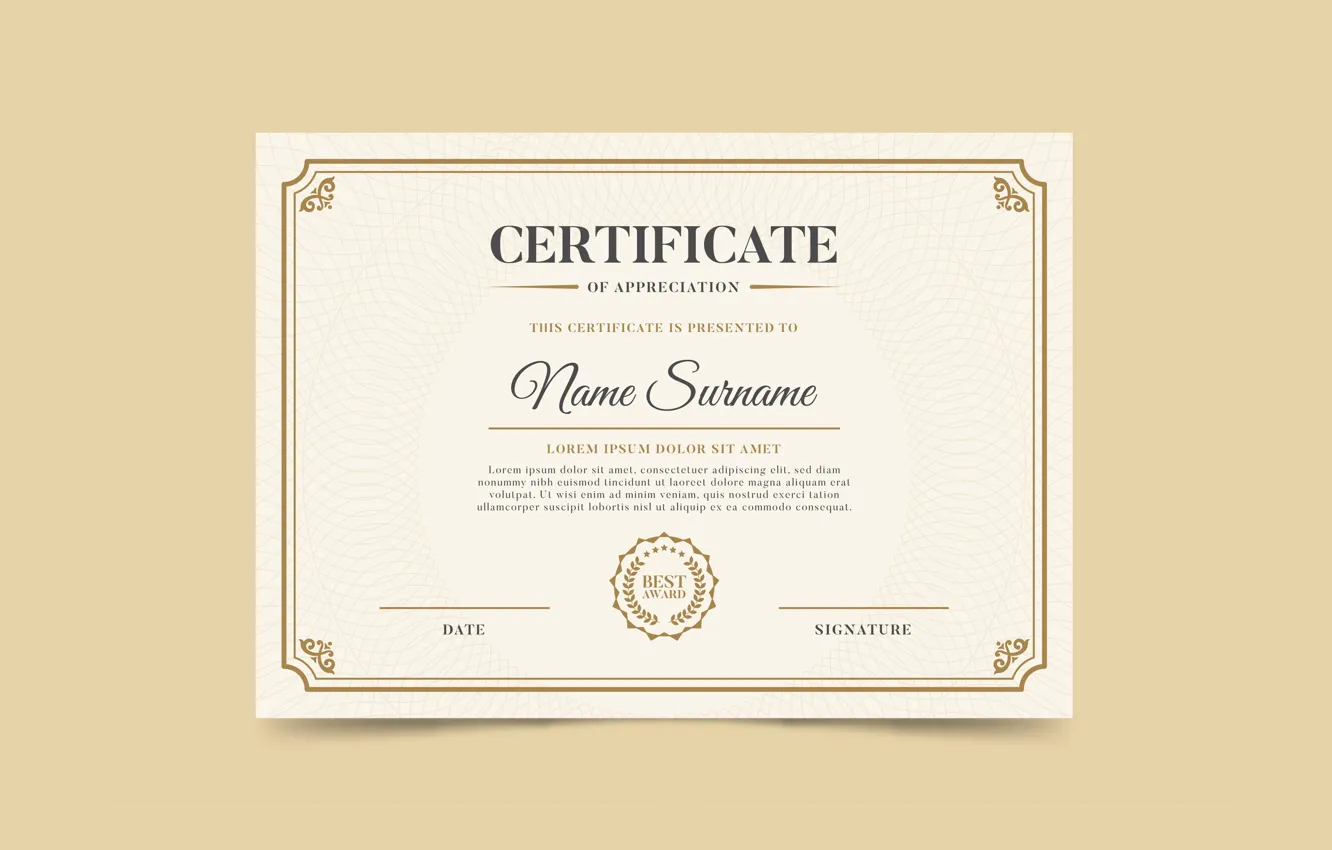 Photo wallpaper paper, person, certificate