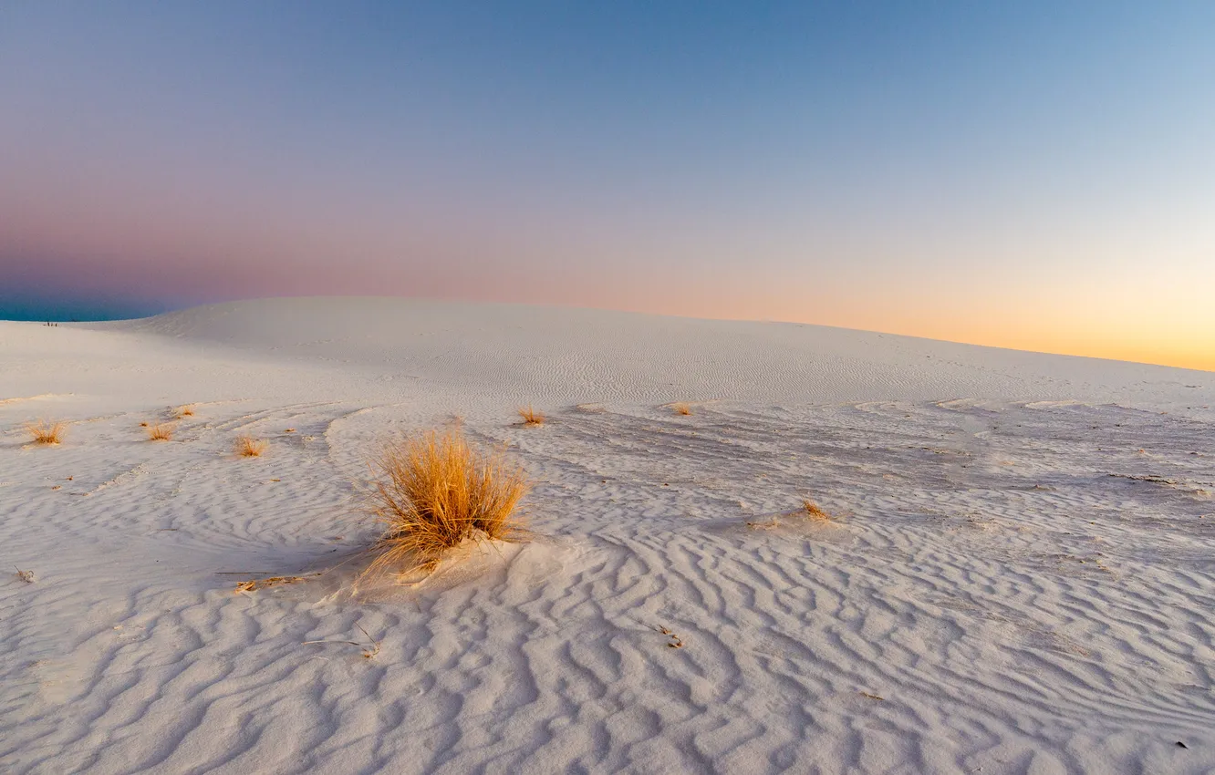 Photo wallpaper sand, landscape, desert, dunes