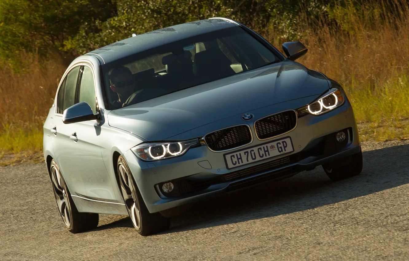 Photo wallpaper lights, BMW, ActiveHybrid 3, perdok