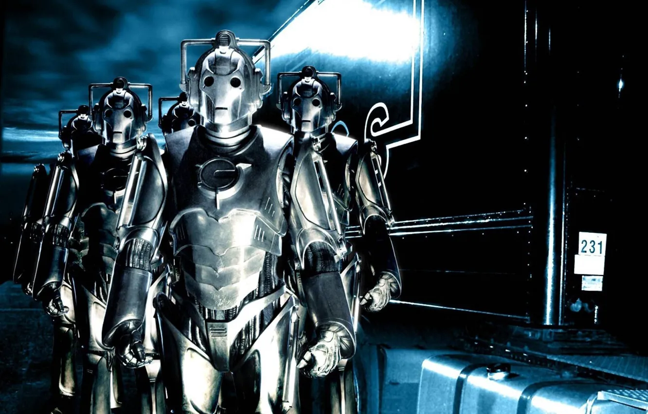 Photo wallpaper fiction, robots, cyborgs, Doctor Who, Doctor Who, BBC, The Cybermen, Cyberman