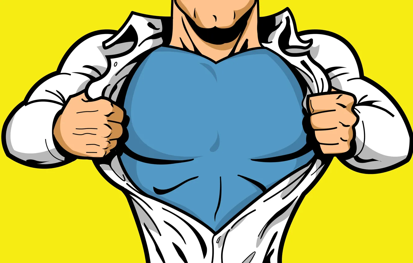 Photo wallpaper pose, uniform, super power, heroe