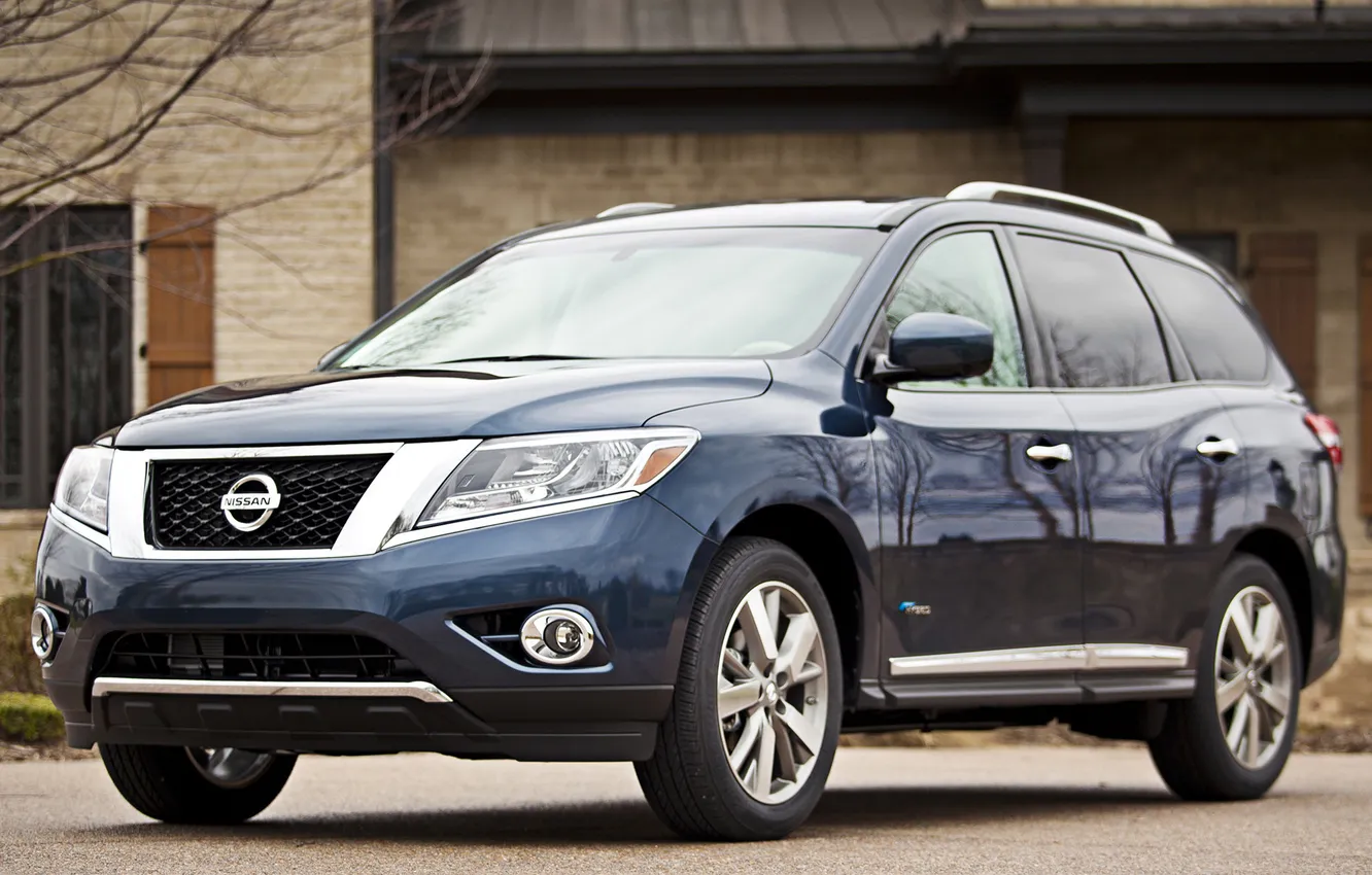 Photo wallpaper auto, SUV, Nissan, Hybrid, the front, Pathfinder