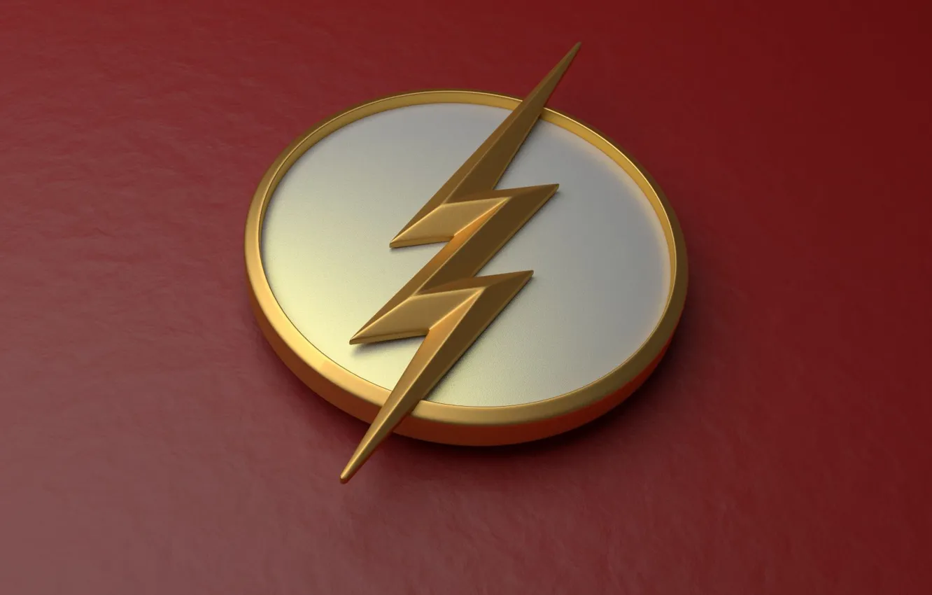 Photo wallpaper logo, white, The Flash, Barry Allen, Grunt Gustin