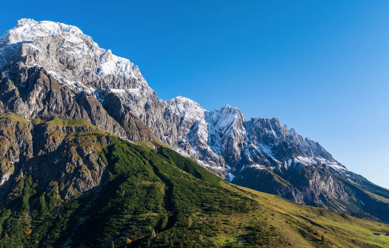 Photo wallpaper mountains, rocks, Austria, Alps