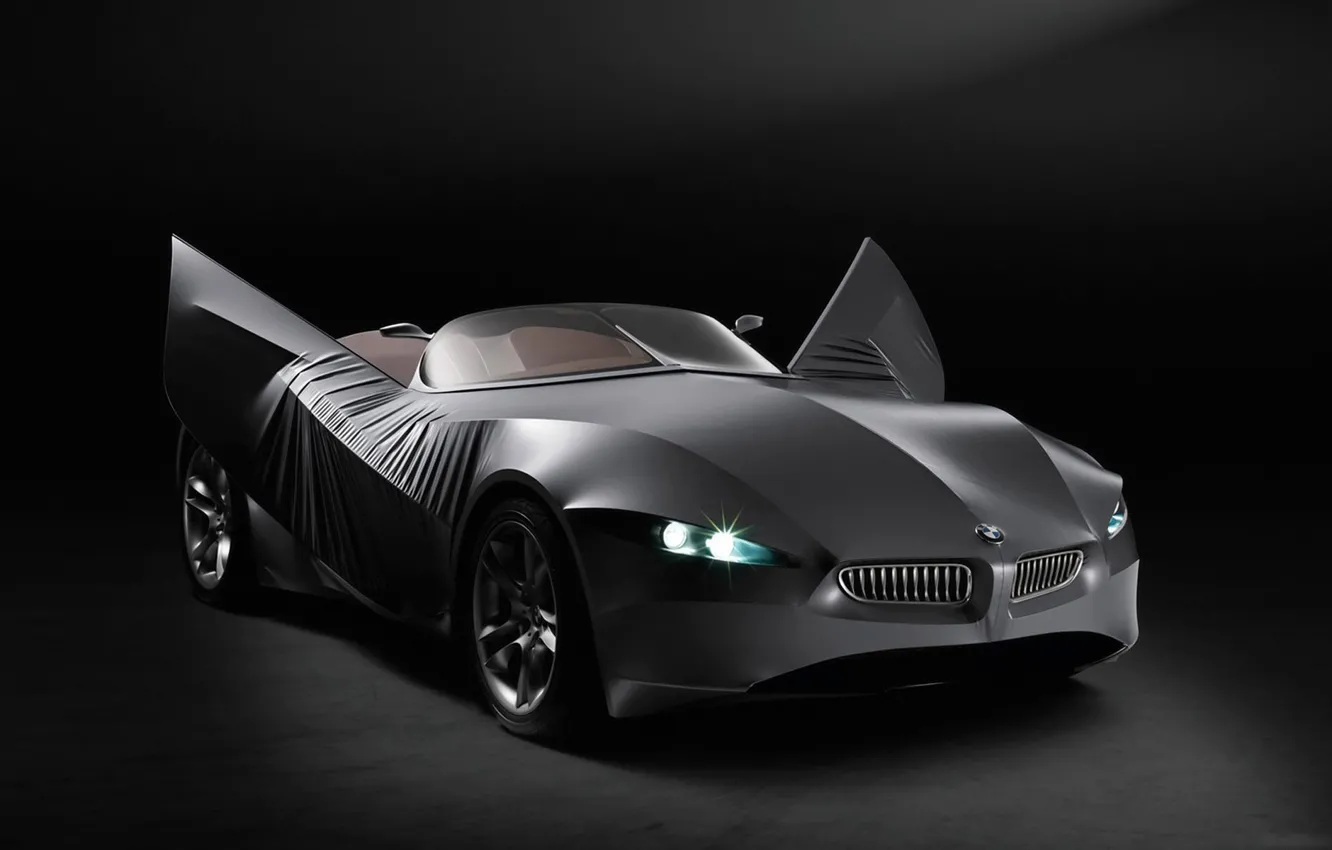 Photo wallpaper machine, BMW, prototype