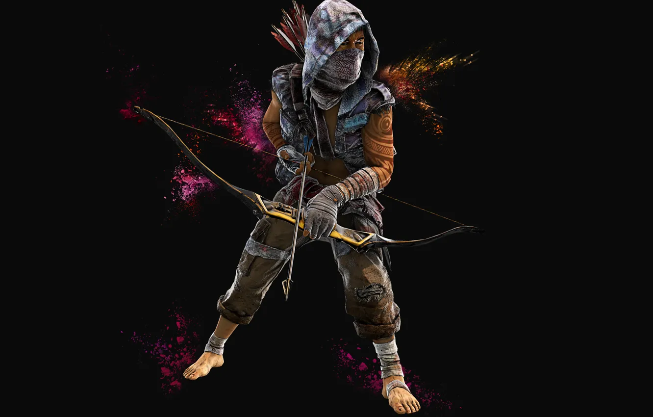 Photo wallpaper people, bow, arrows, Far Cry 4