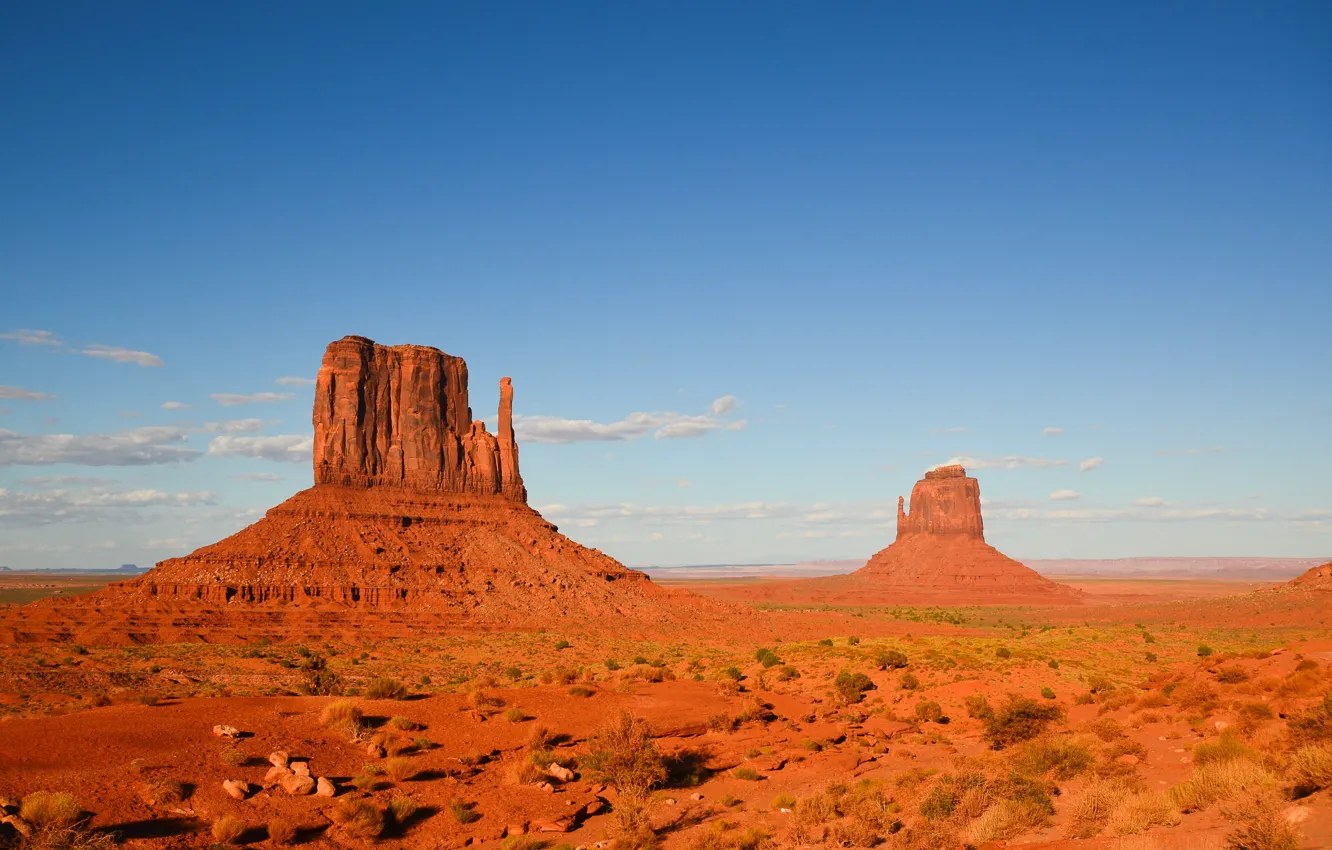 Photo wallpaper United States, Arizona, Utah, monument valley