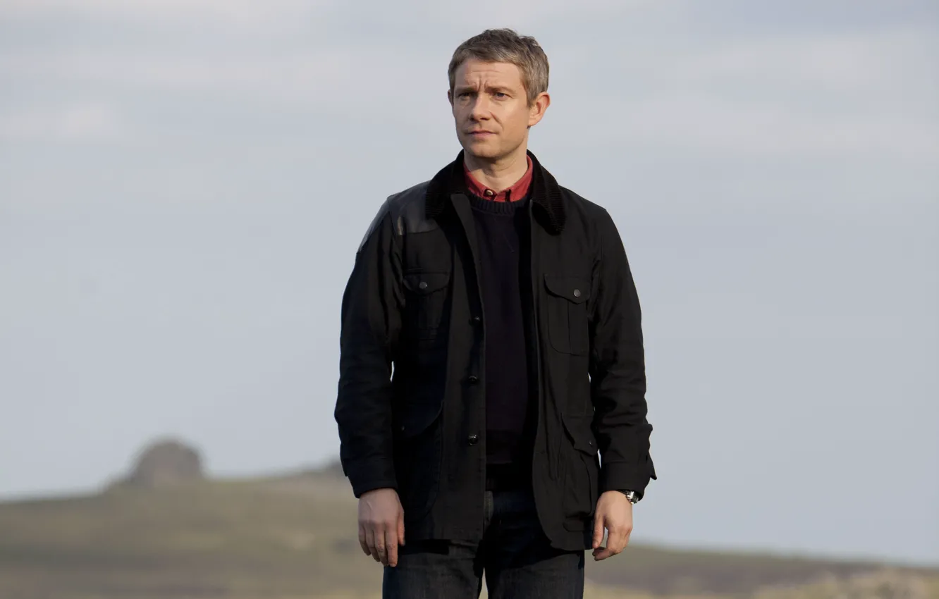 Photo wallpaper Martin Freeman, Sherlock, Sherlock BBC, John Watson, Sherlock (TV series)