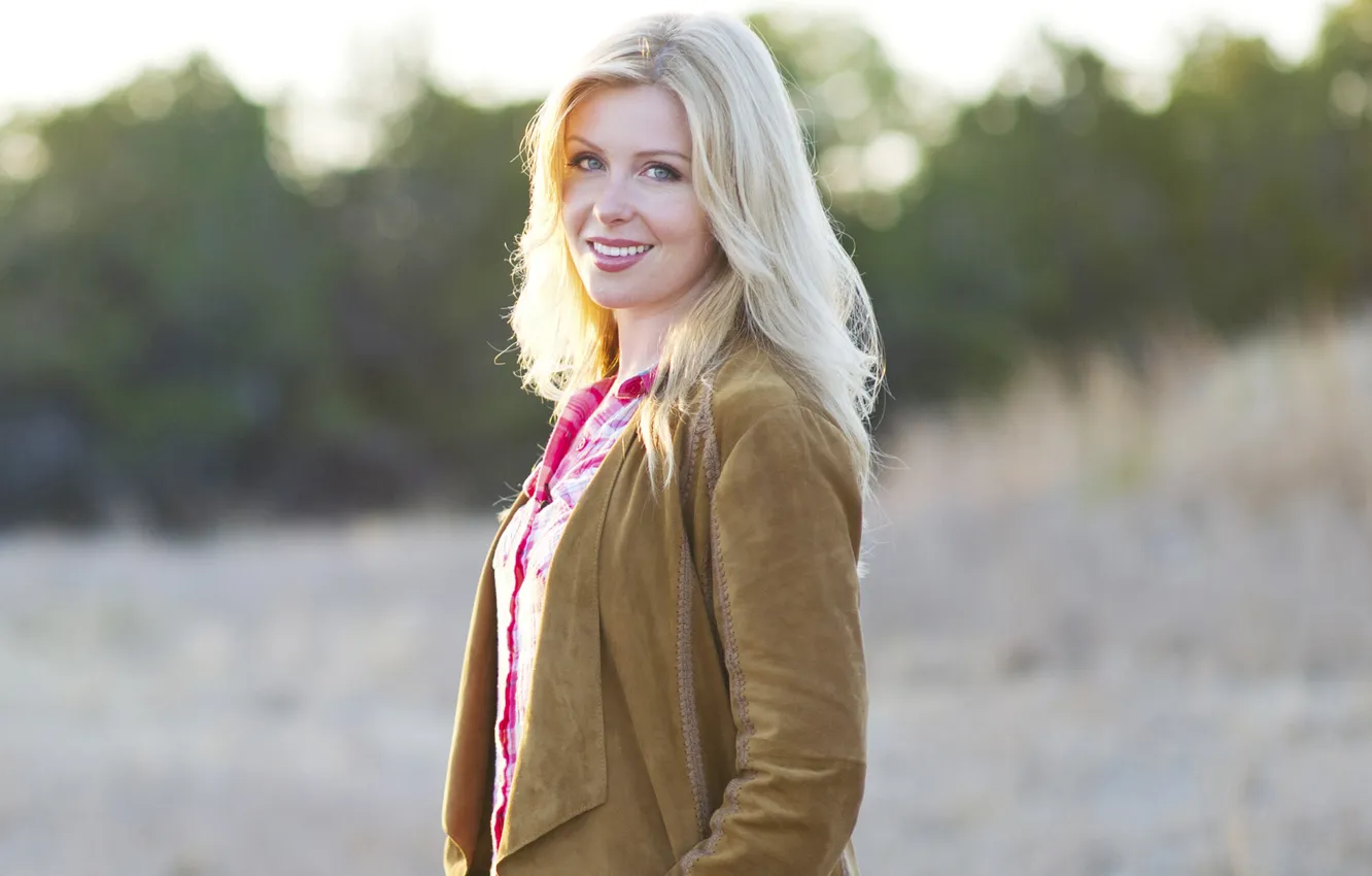 Photo wallpaper girl, blonde, Georgia Pellegrini