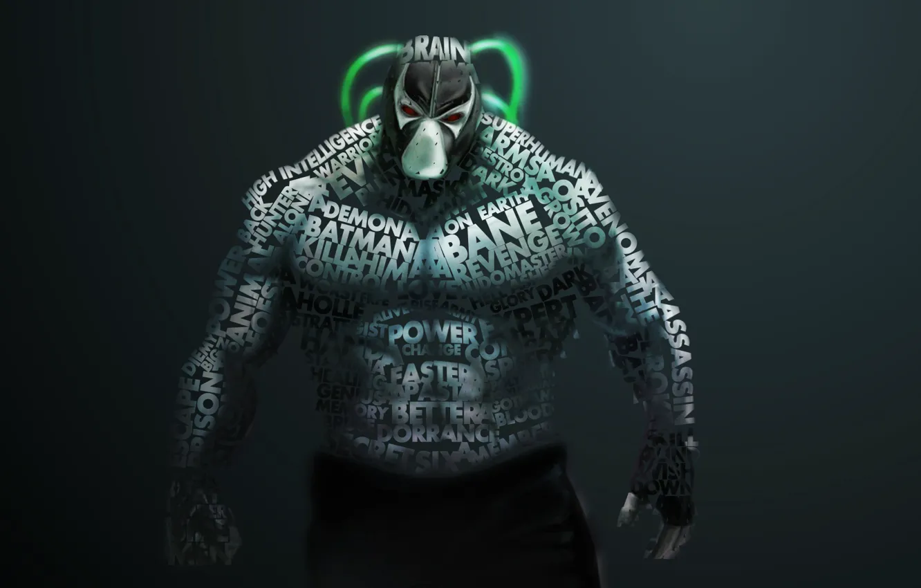 Photo wallpaper villain, dc comics, Bane