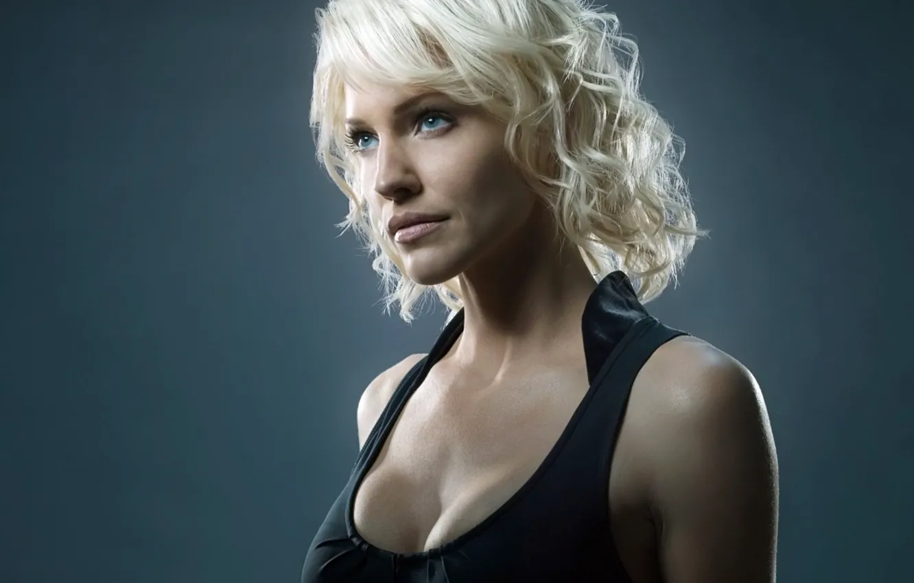Photo wallpaper blonde, Battlestar Galactica, uniform