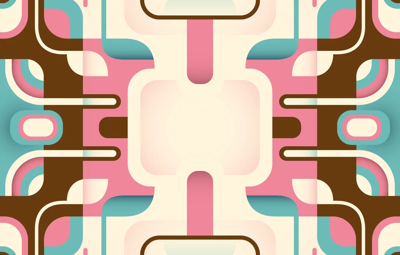 Photo wallpaper line, pink, blue, vector, geometry, background