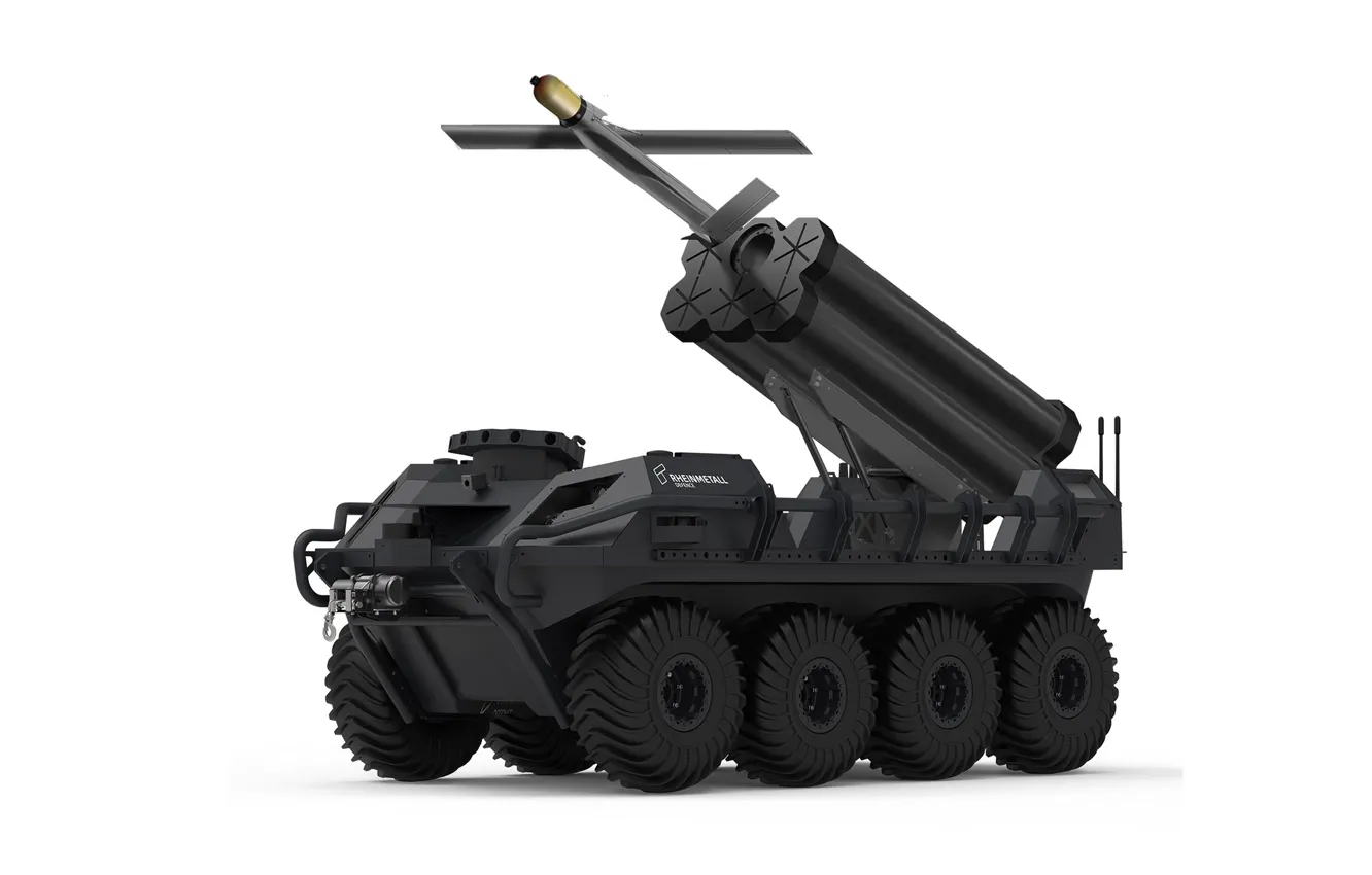 Photo wallpaper military, Weapons, drone, drone launching machine