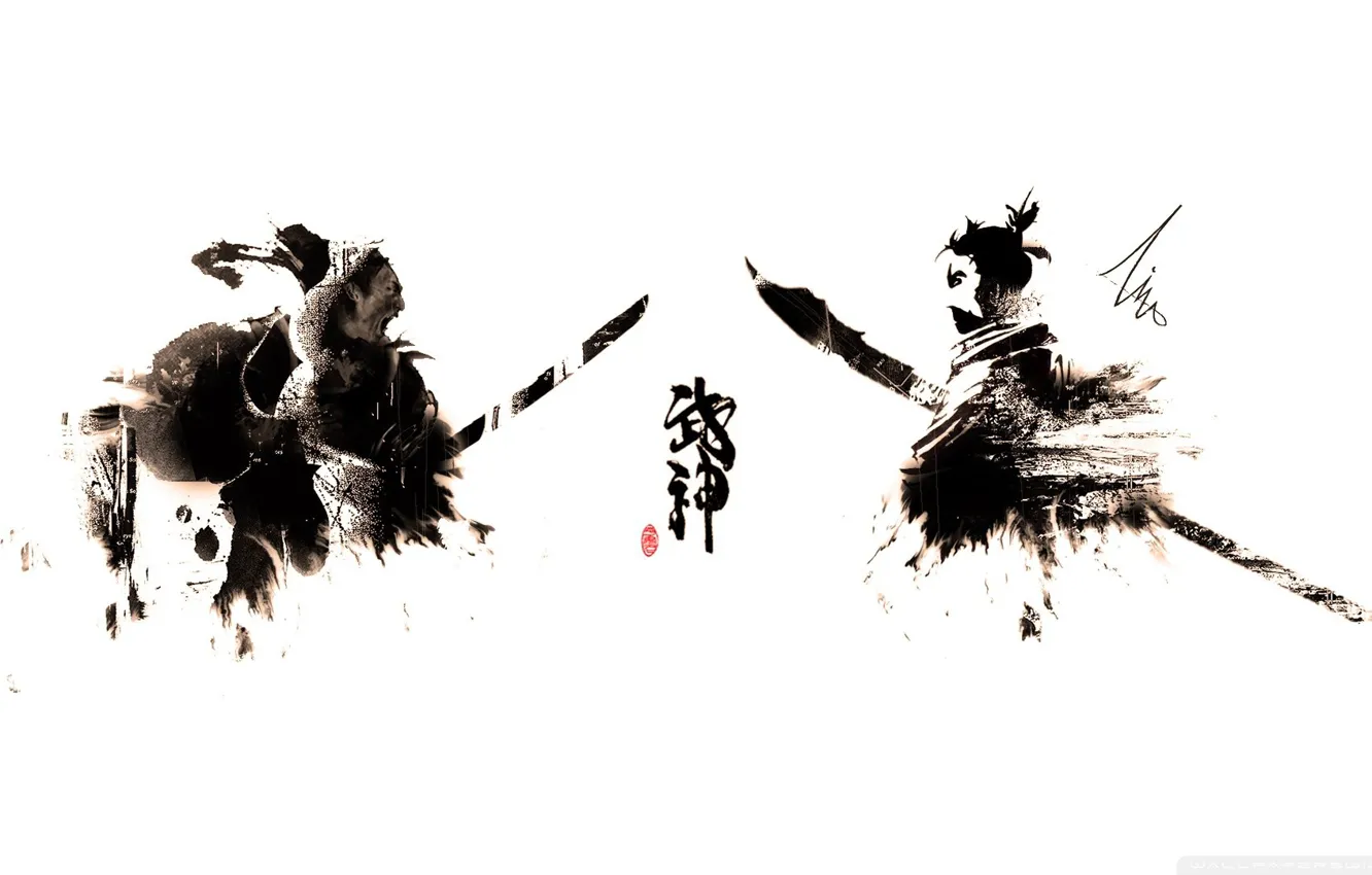 Photo wallpaper Japan, duty, samurai, asian, japanese, oriental, asiatic, strong