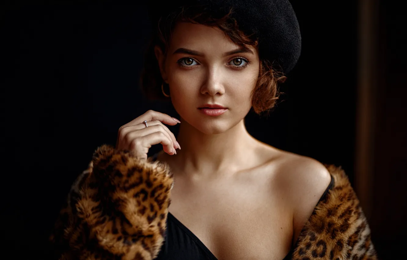 Photo wallpaper look, girl, portrait, George Chernyadev, Georgy Chernyadyev, Victoria Sokolova, Victoria Sokolova