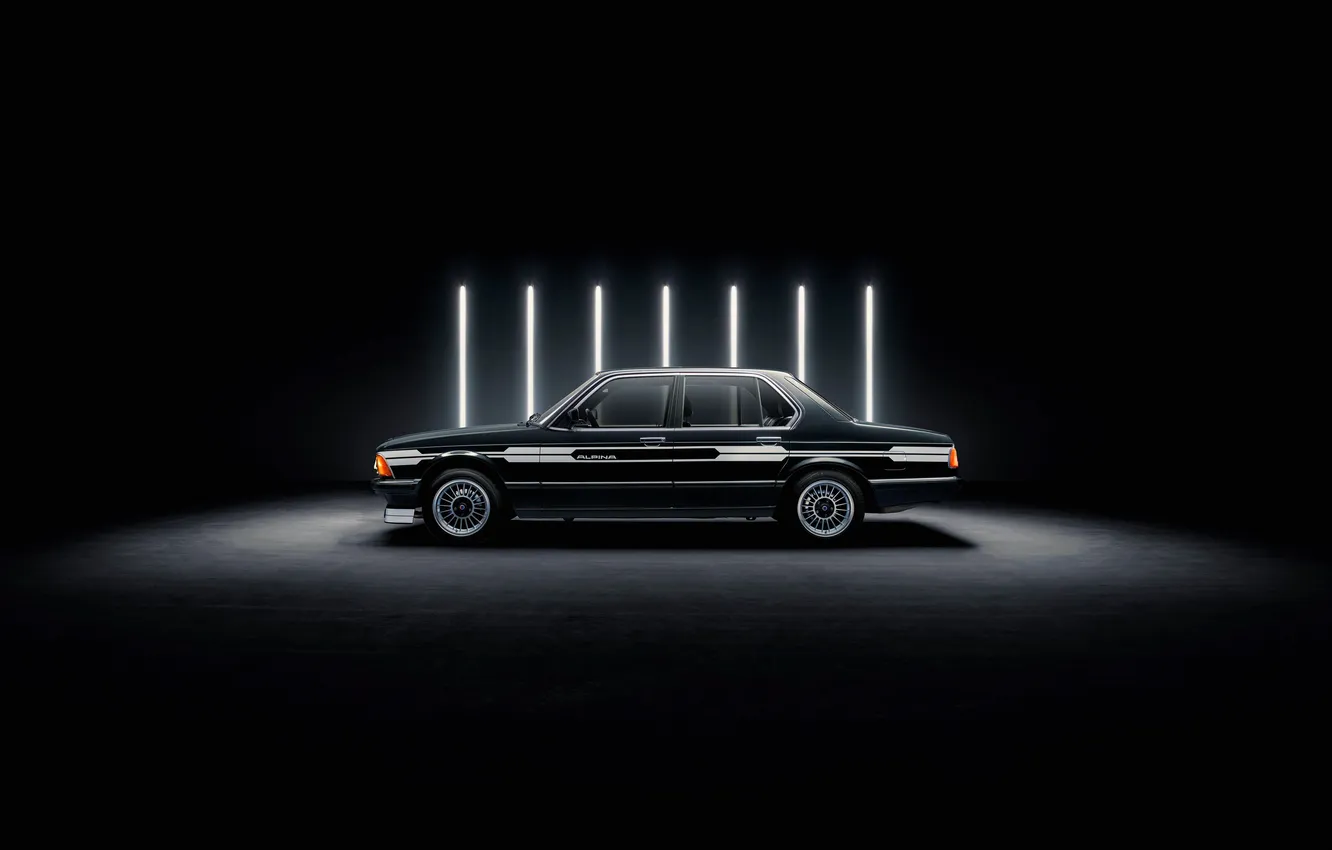 Photo wallpaper lamp, the dark background, light, auto, BMW