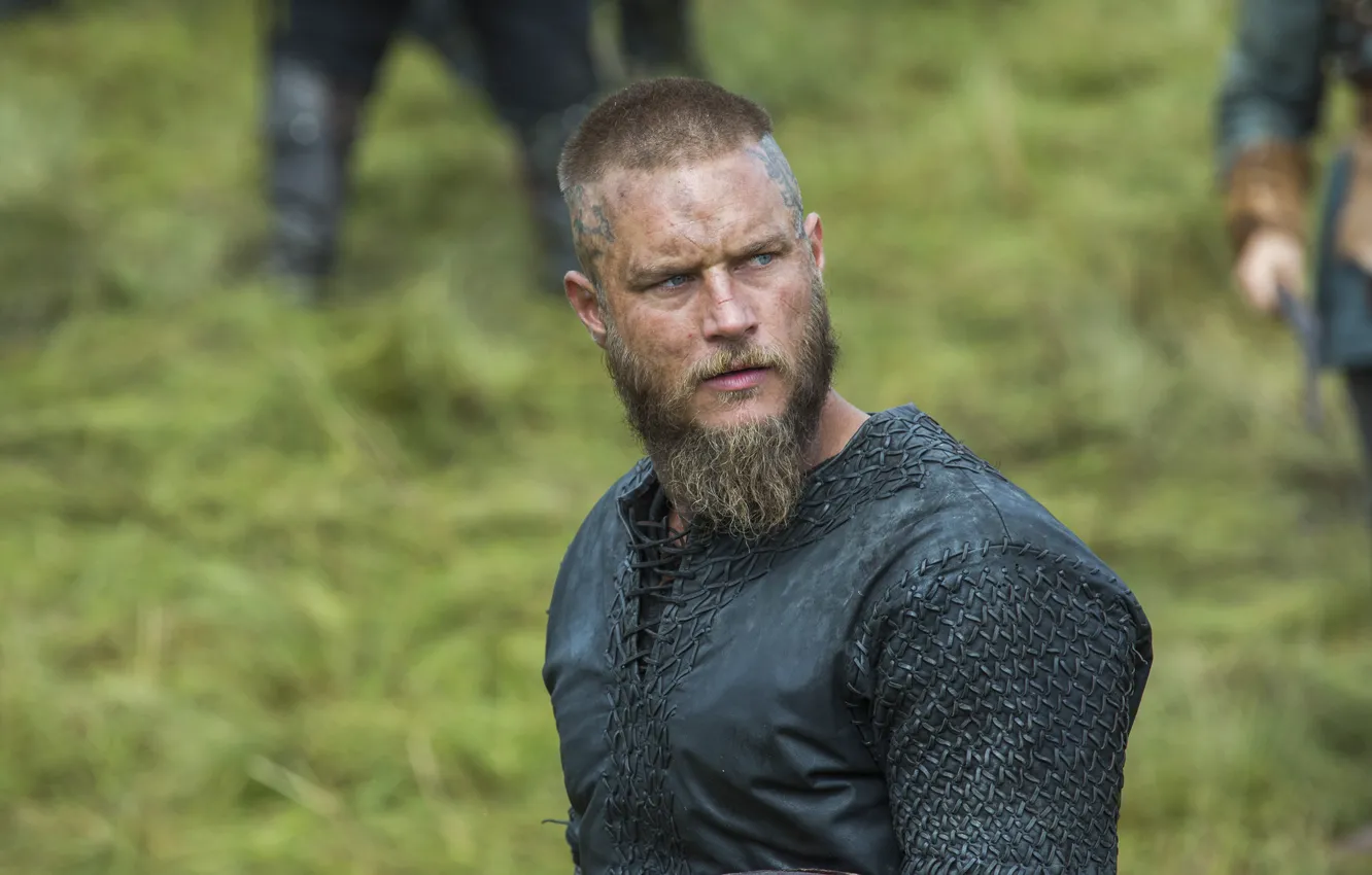 Photo wallpaper Vikings, The Vikings, Travis Fimmel, Ragnar Lothbrok