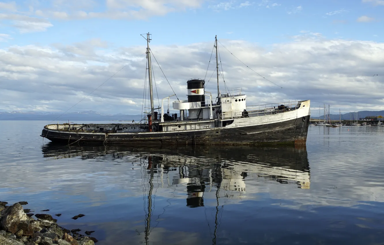 Wallpaper sea, the sky, ship, Argentina for mobile and desktop, section ...