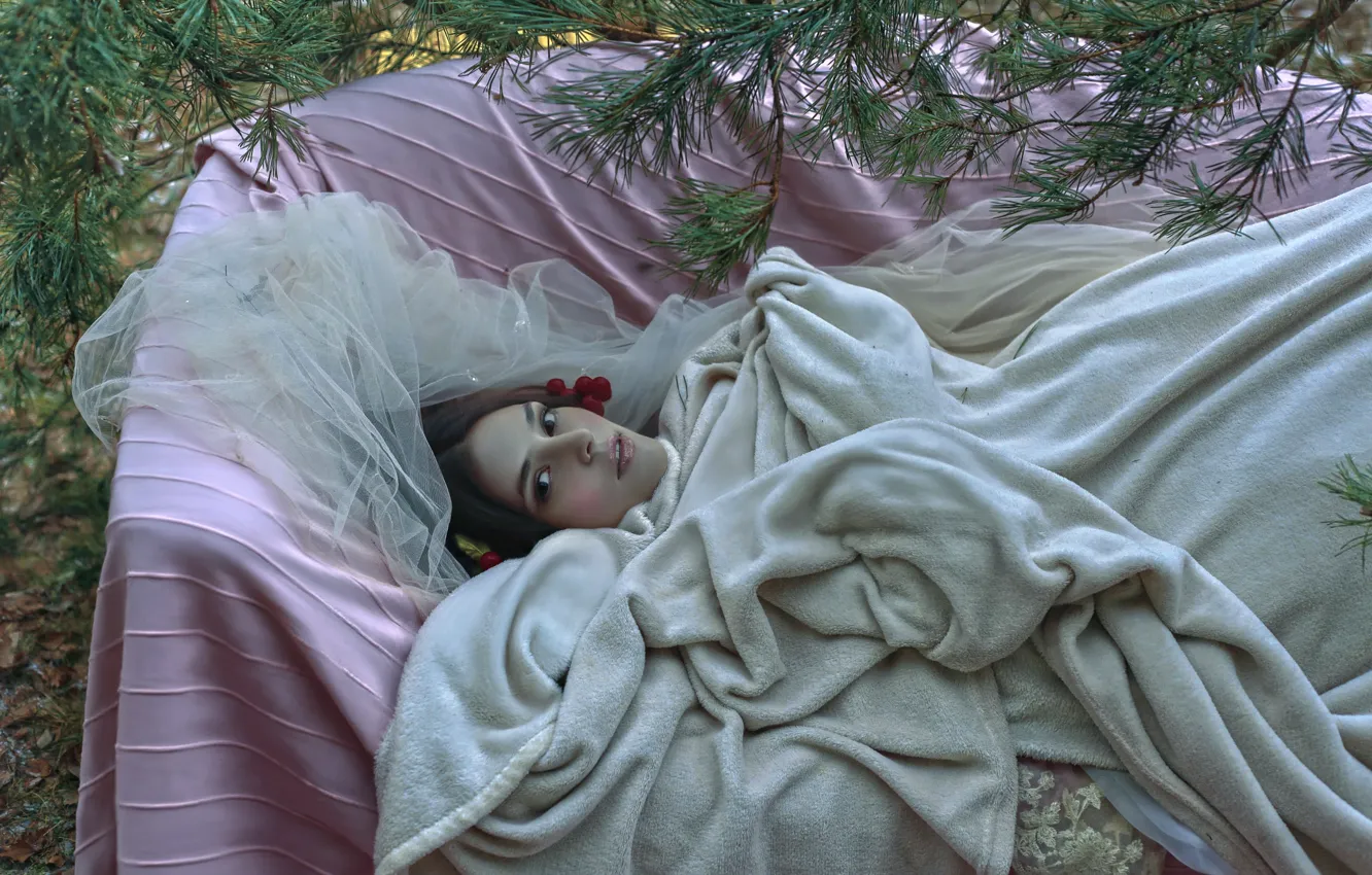 Photo wallpaper girl, fantasy, art, Agnieszka Lorek, Homelessness of feelings, Anna Maria