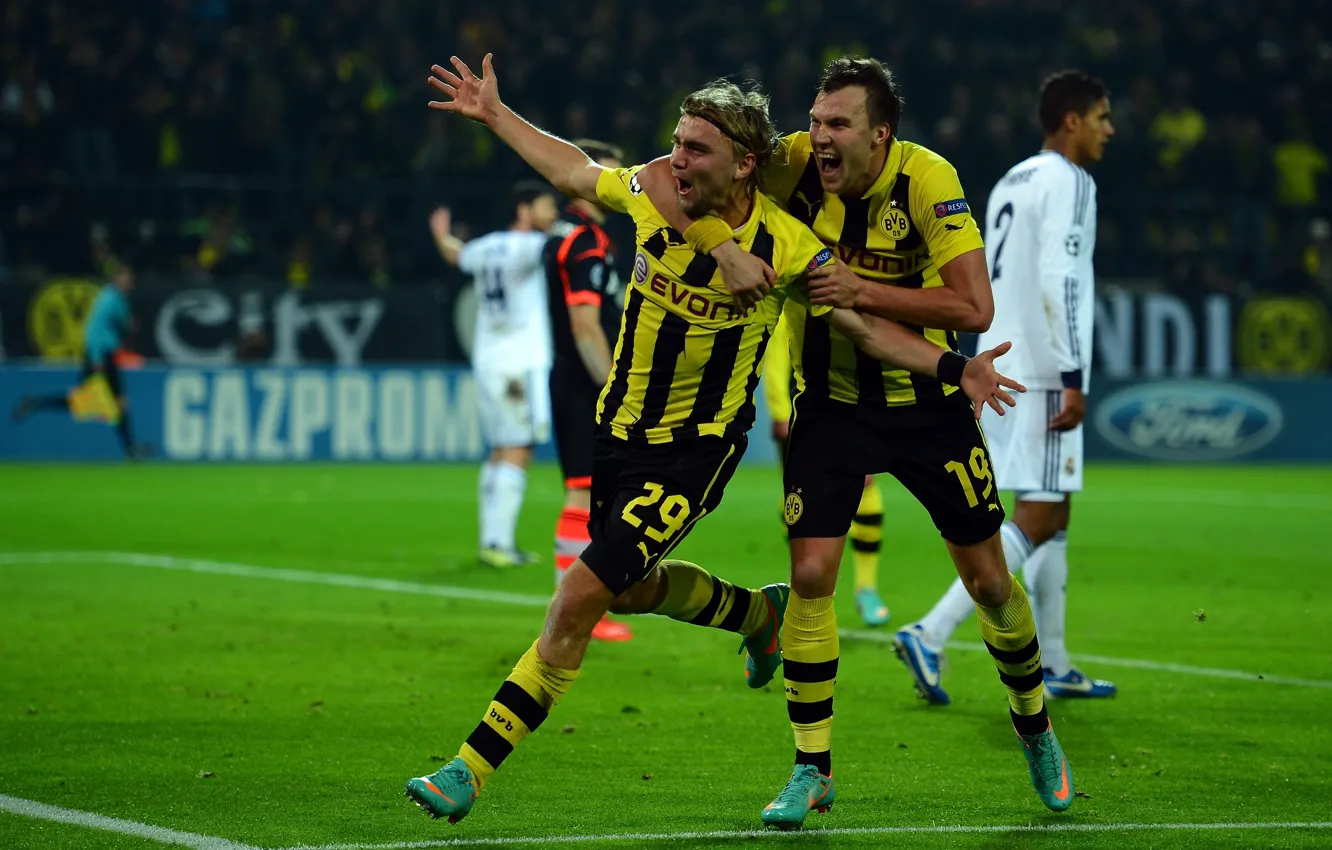 Photo wallpaper football, Germany, form, player, goal, football, the celebration, Champions League