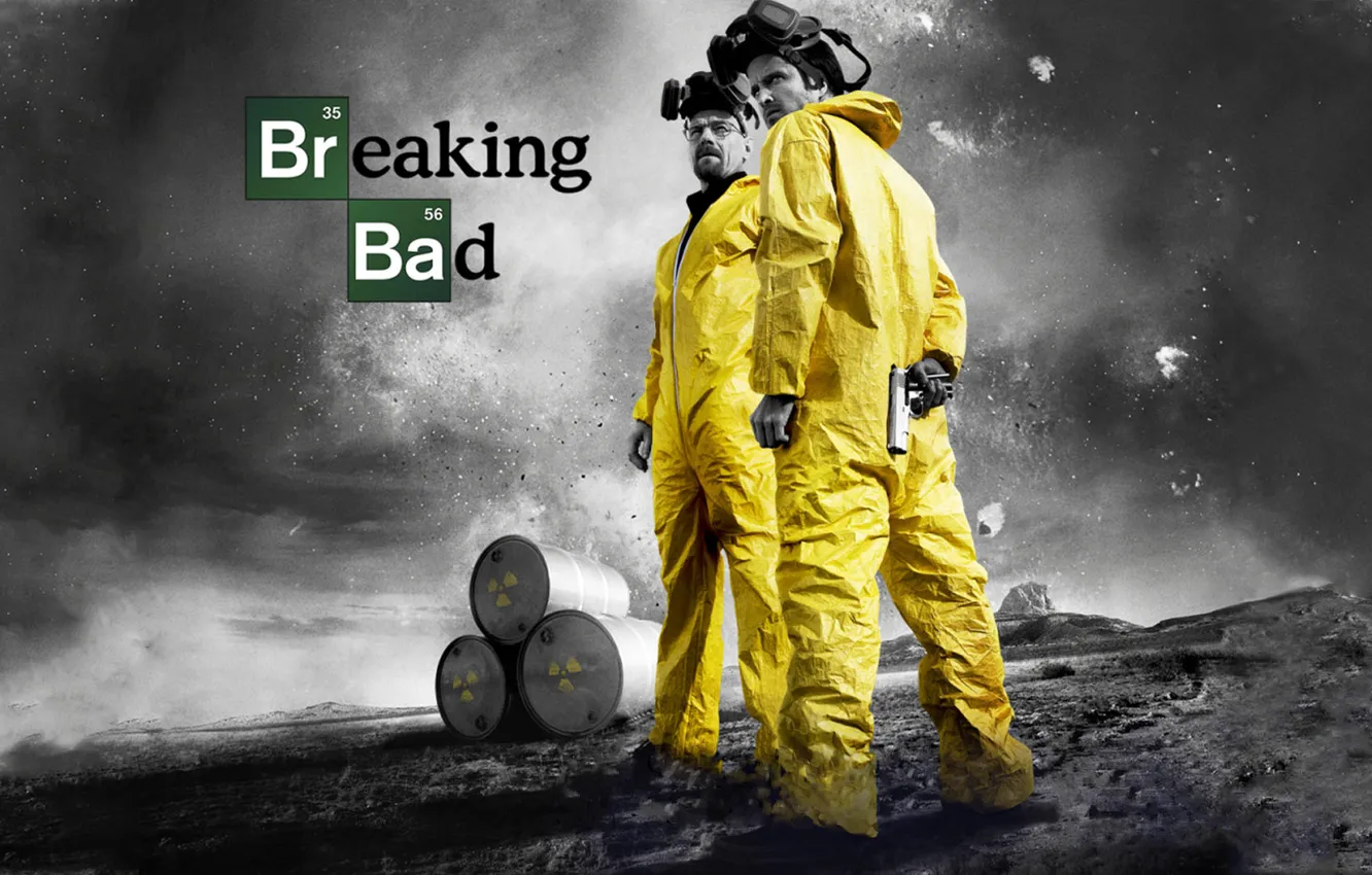Photo wallpaper Breaking Bad, serial, Aaron Paul