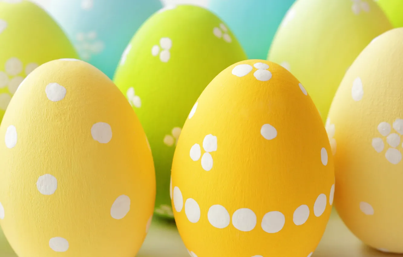 Photo wallpaper eggs, Easter, Easter, eggs, delicate