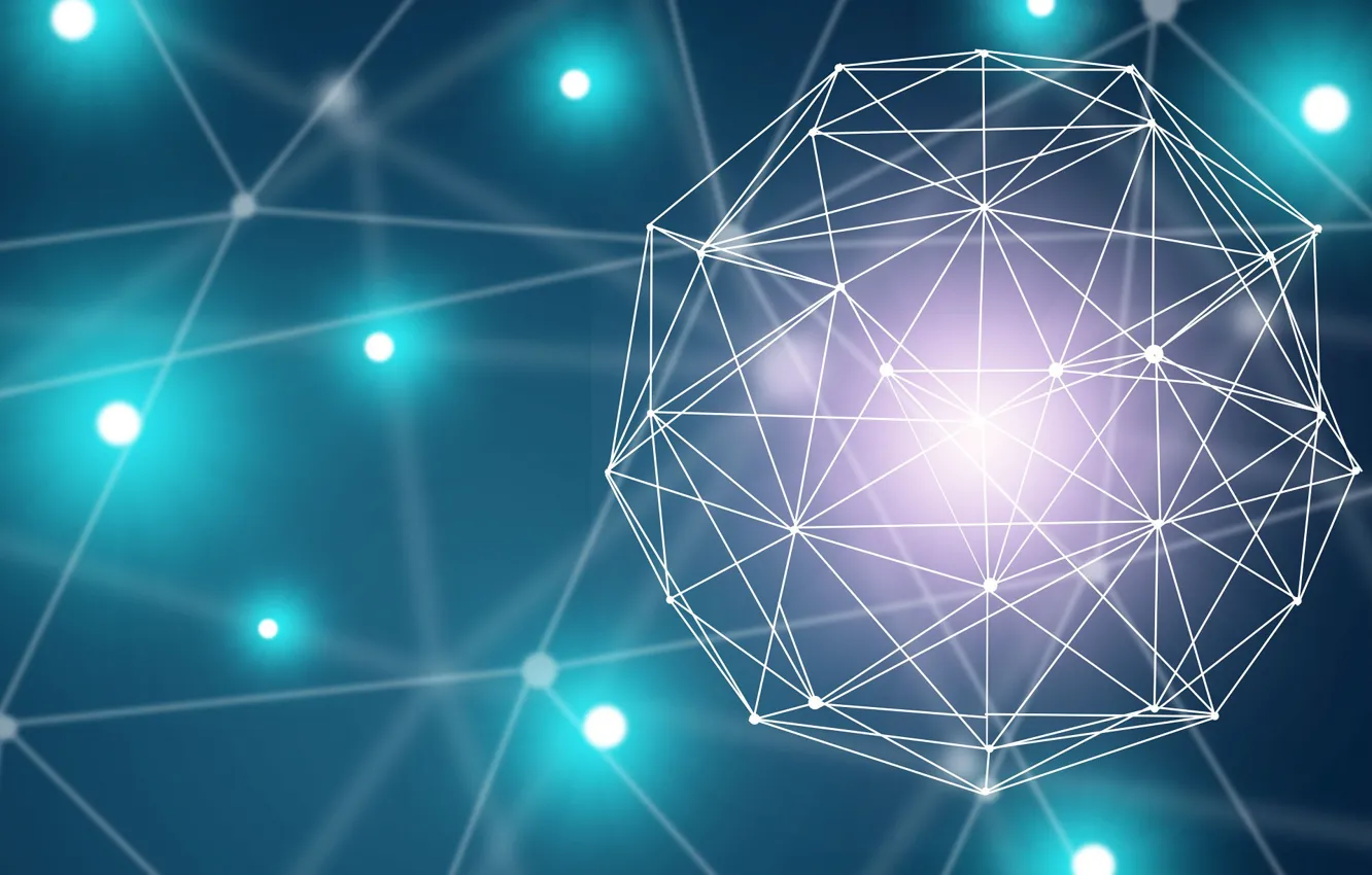 Photo wallpaper line, background, color, Polygon