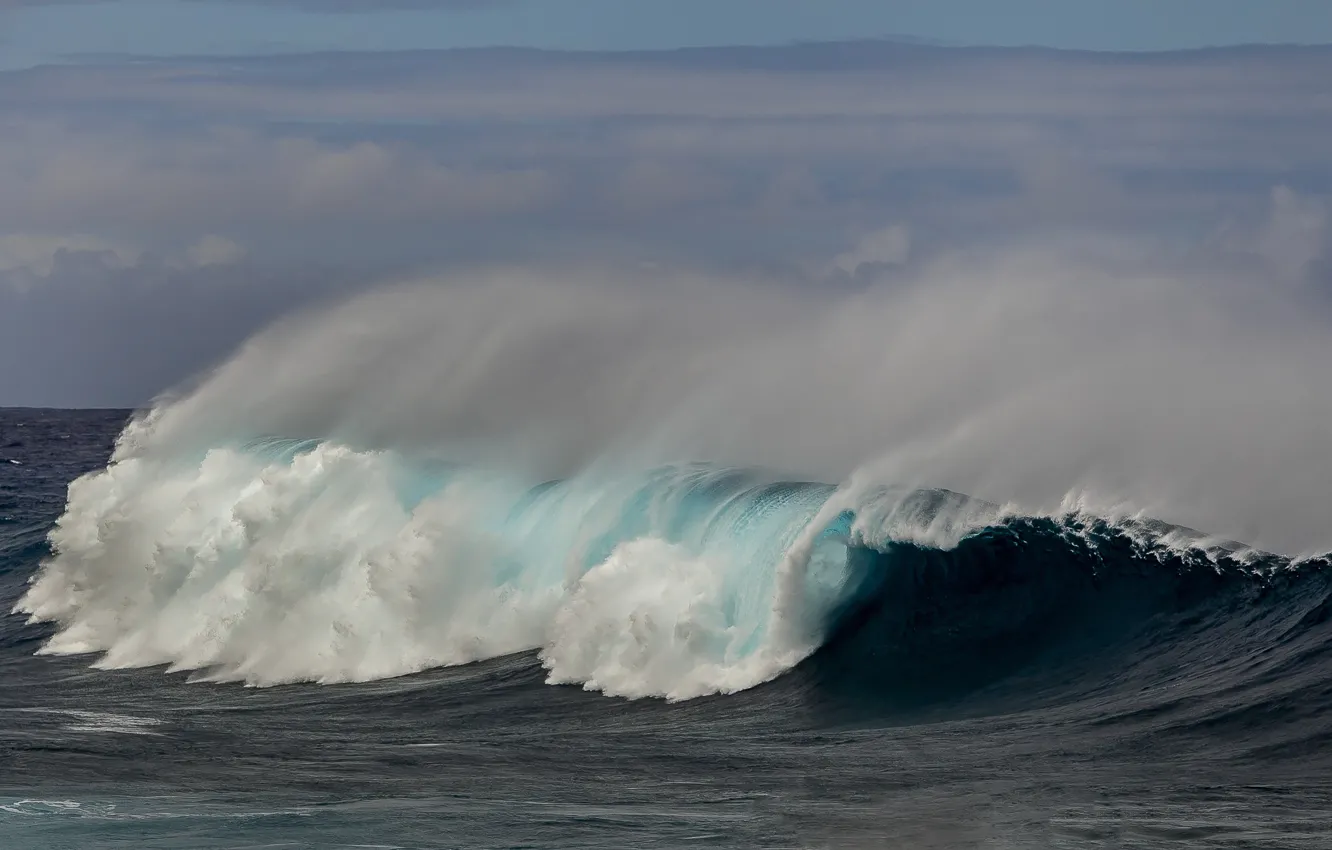 Wallpaper Ocean, Blue, Wave Images For Desktop, Section природа - Download