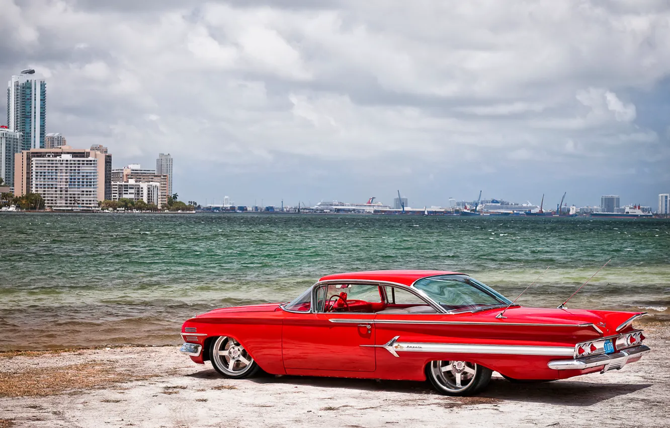 Photo wallpaper cars, 1960, chevrolet, cars, Chevy, auto wallpapers, car Wallpaper, auto photo