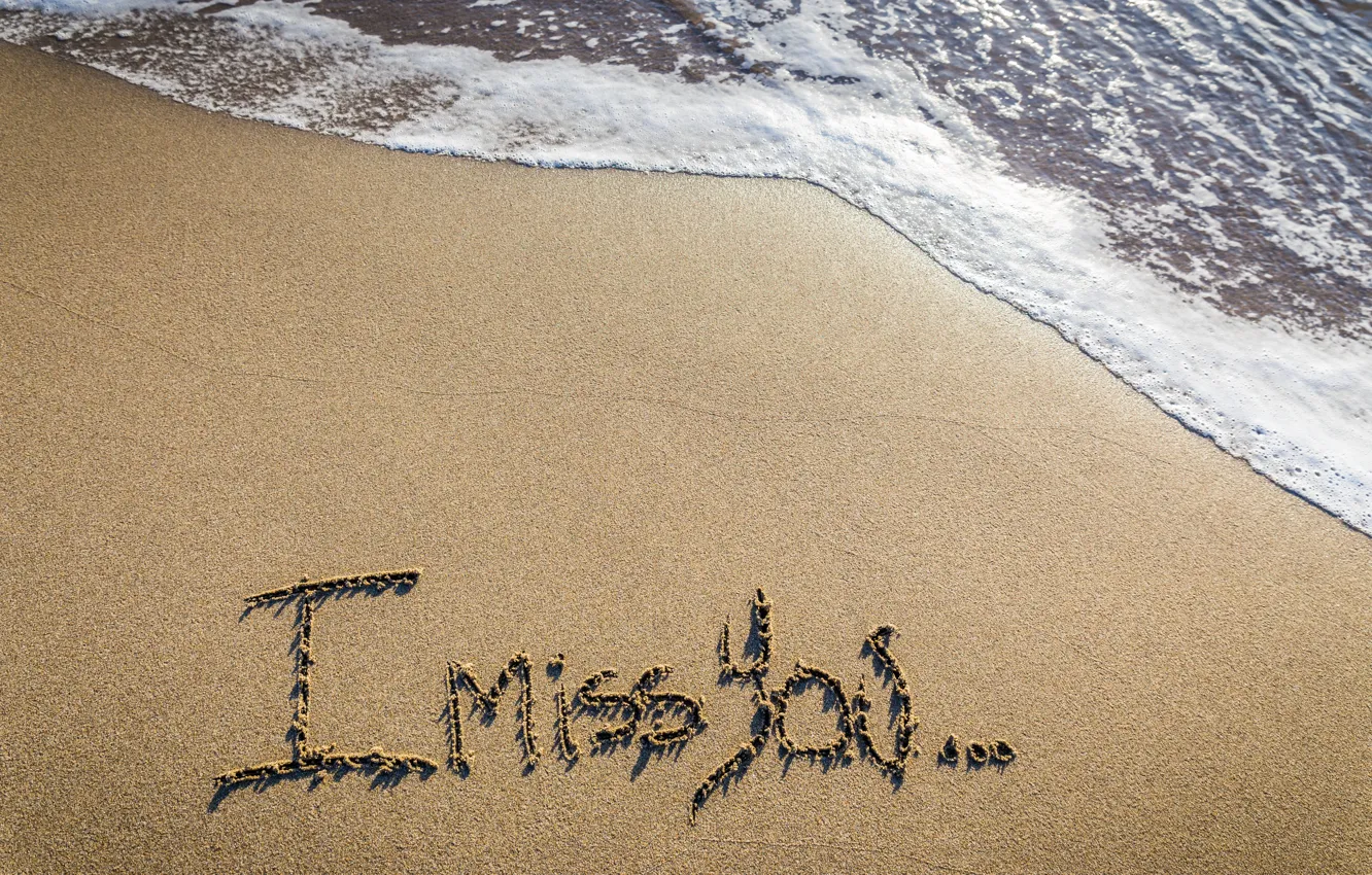 Photo wallpaper sand, sea, beach, love, beach, sea, romantic, sand