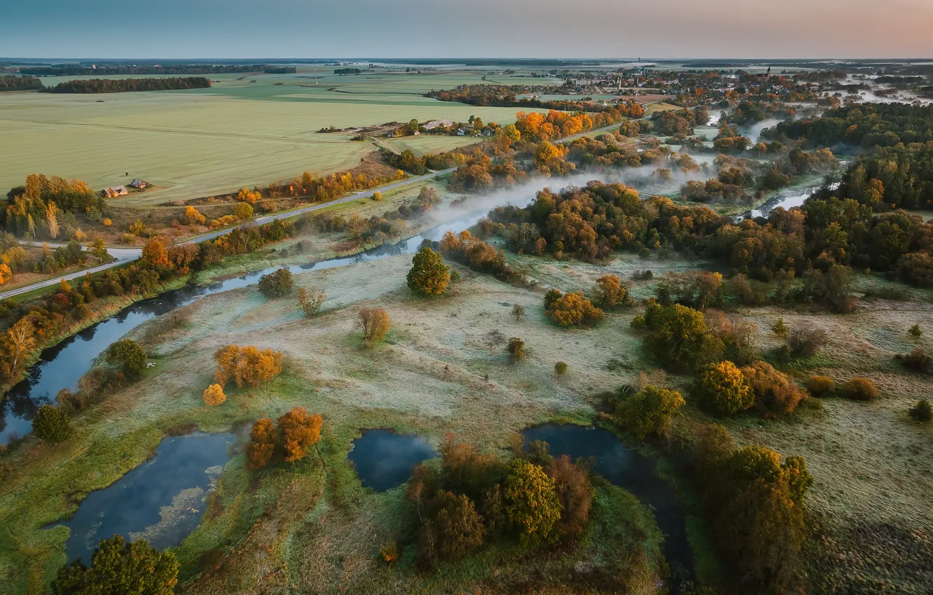 Photo wallpaper Lithuania, Slabadelle, Panevezys