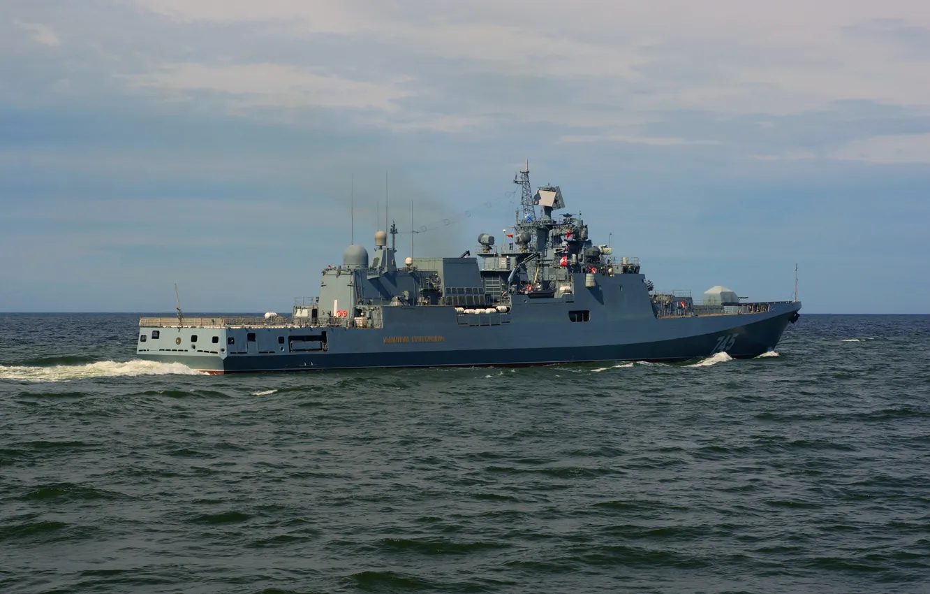 Photo wallpaper frigate, Admiral Grigorovich, the project 11356