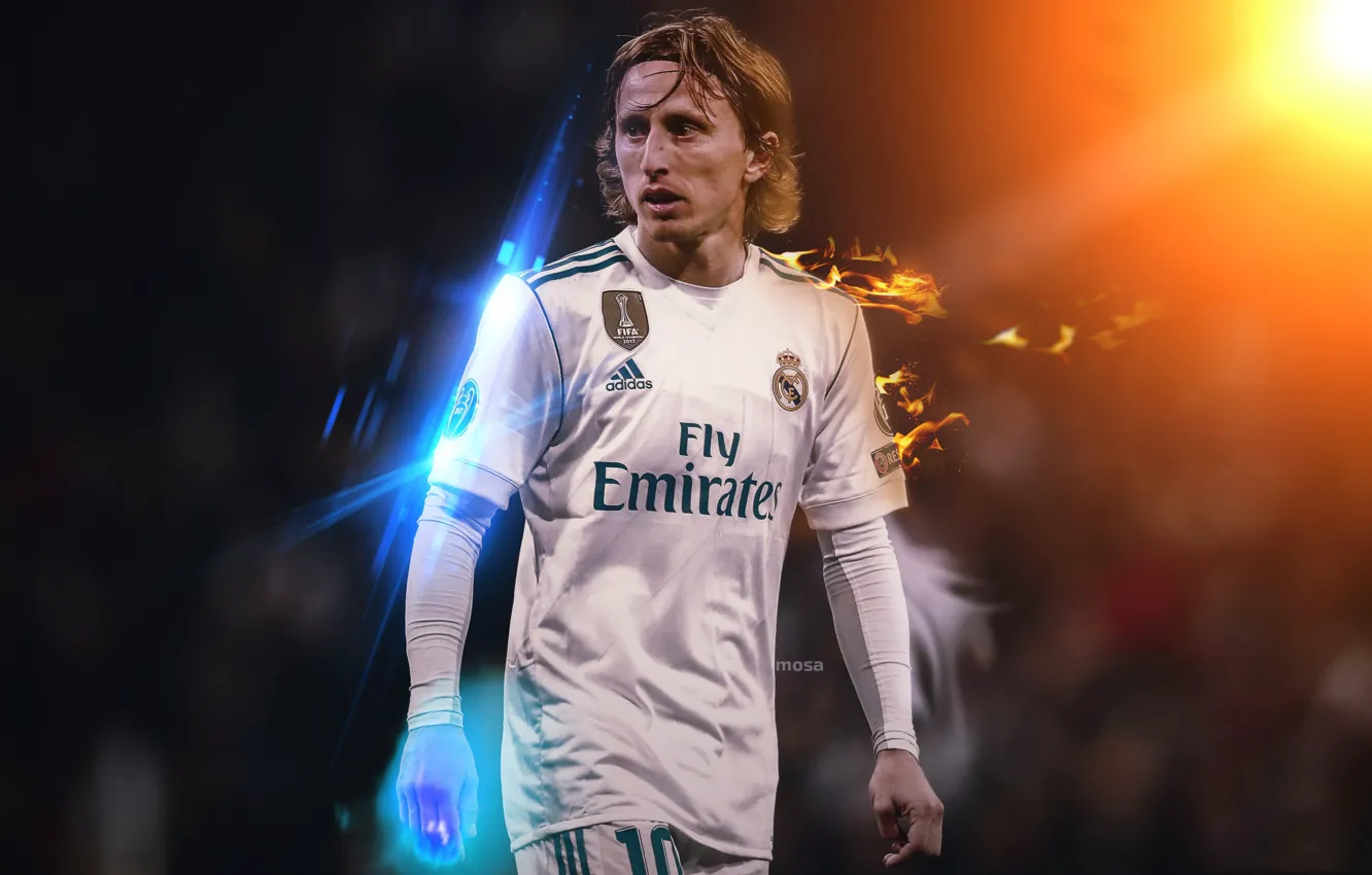 Photo wallpaper sport, player, Croatia, Real Madrid, Luka Modric