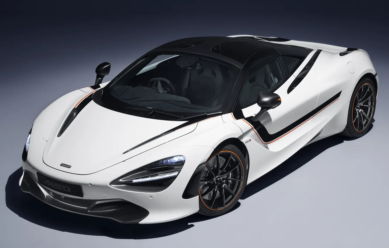 Photo wallpaper McLaren, supercar, 2018, MSO, 720S, Track Theme