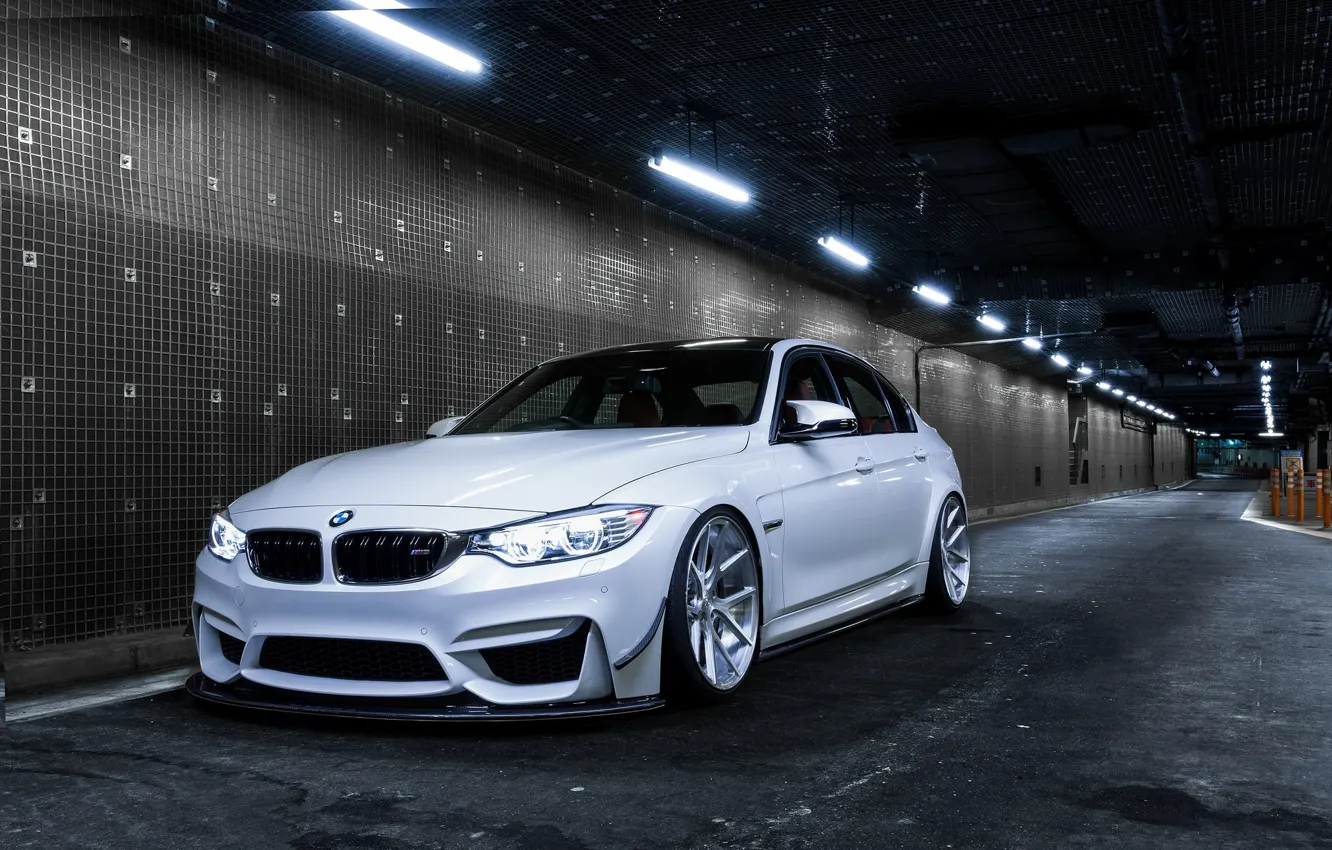 Photo wallpaper BMW, Light, White, F80, Sight, LED