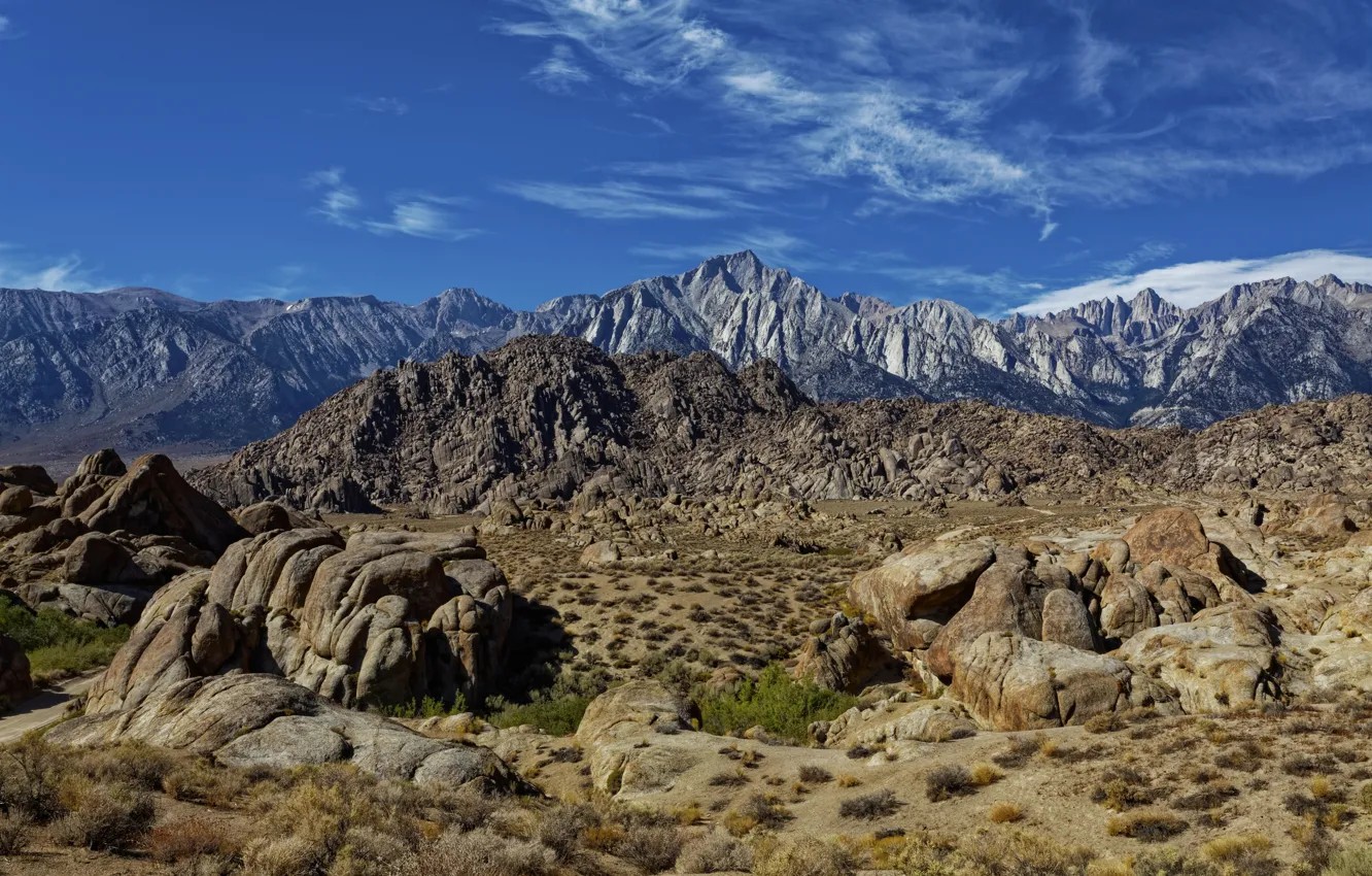 Photo wallpaper CA, USA, Alabama Hills