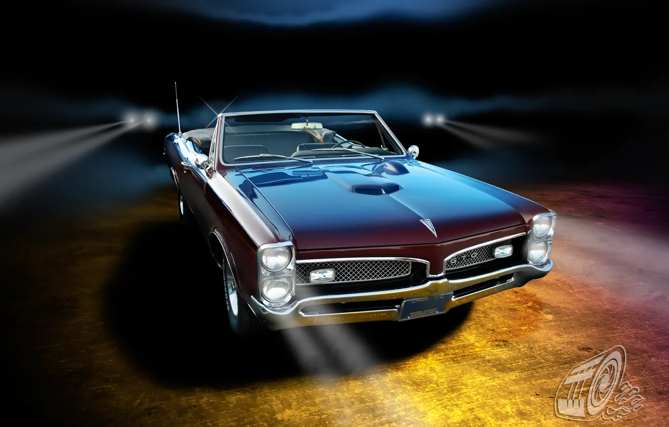 Photo wallpaper Pontiac, GTO, 1967