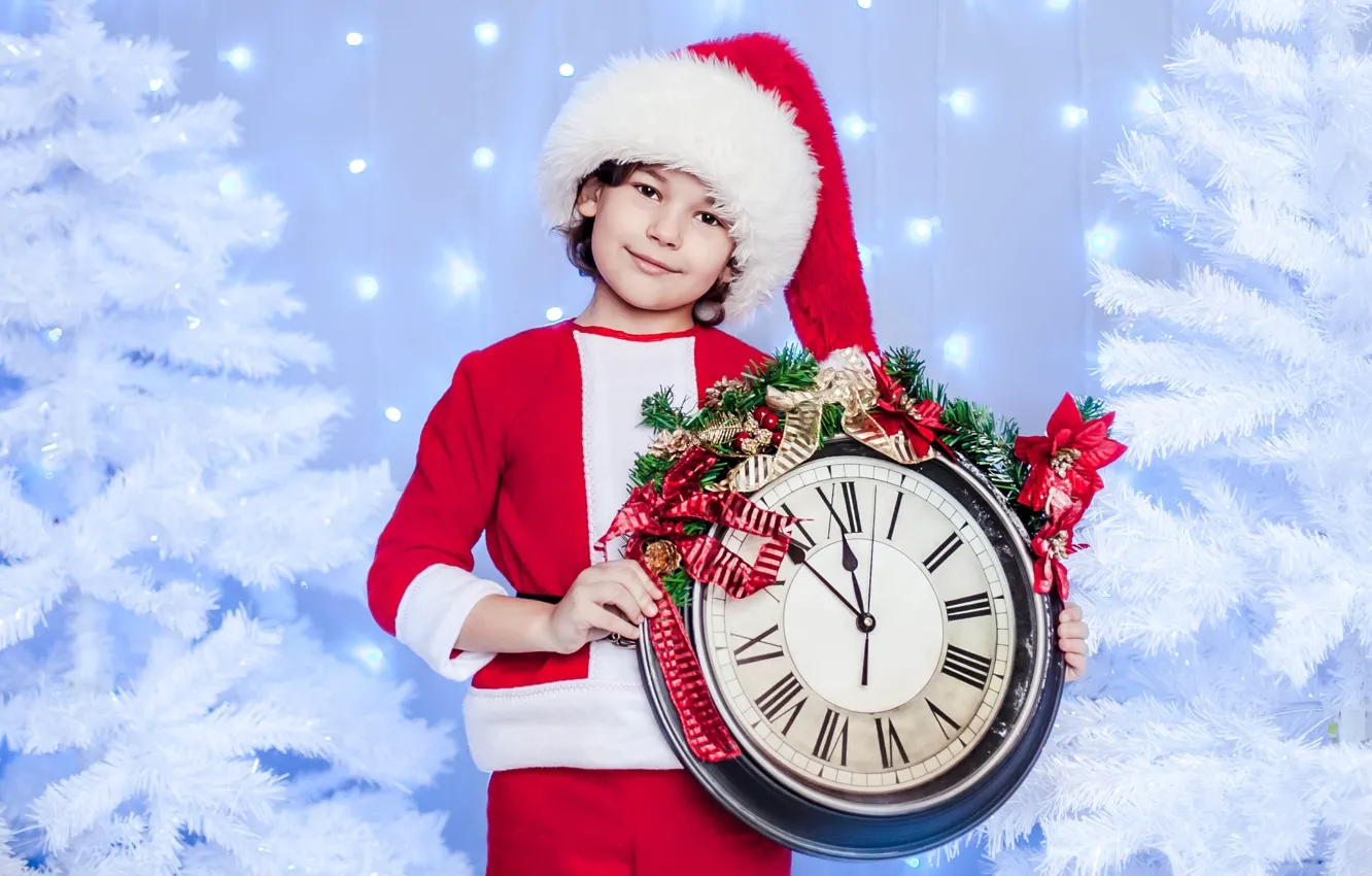 Photo wallpaper watch, boy, cap