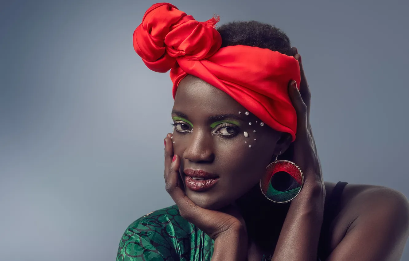 Photo wallpaper girl, portrait, Amina