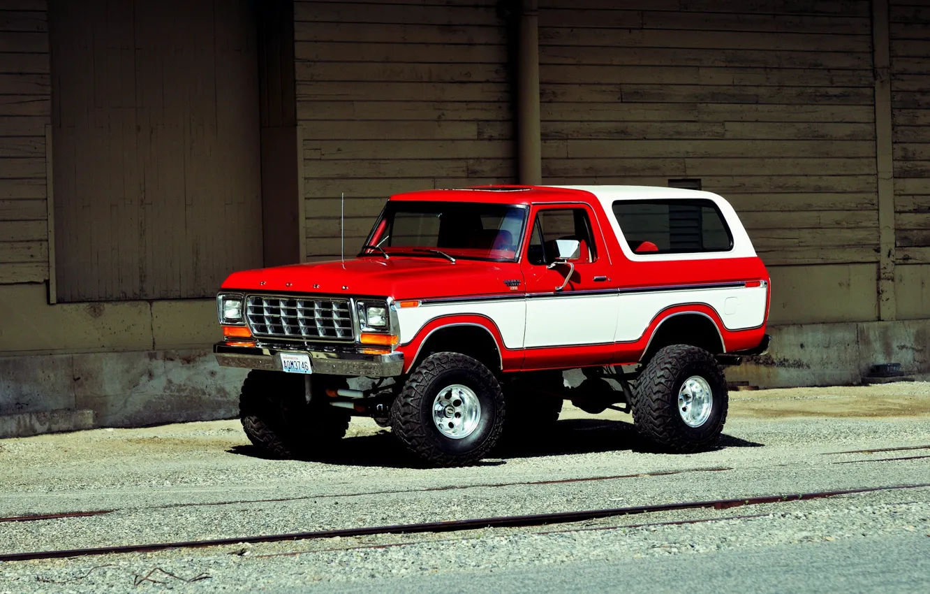 Photo wallpaper Ford, Car, Off Road, Bronco